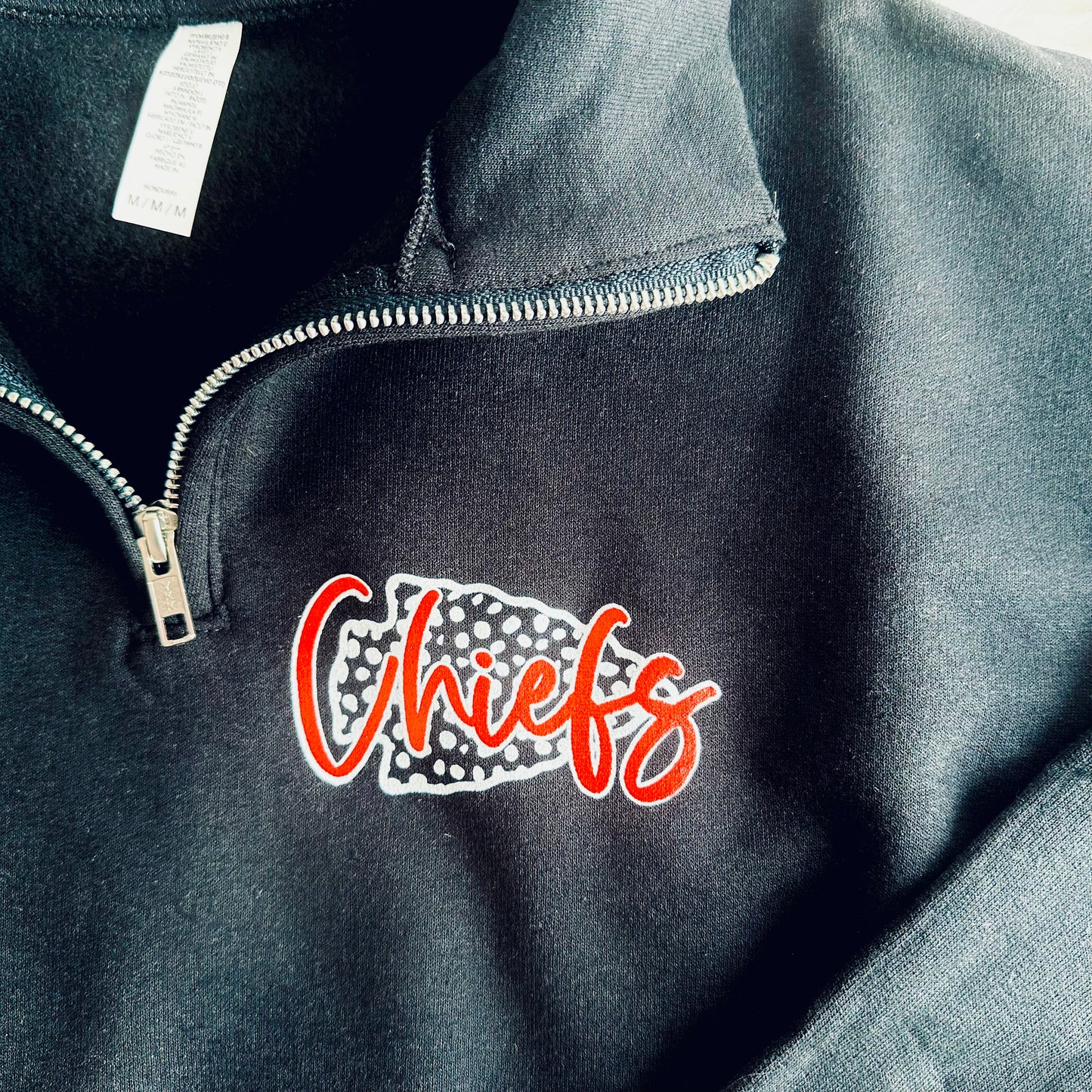 Kansas City Chiefs Quarter-Zip Pullover - Chiefs Game Day Sweatshirt