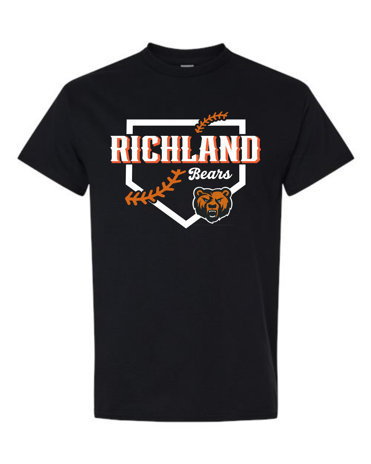 Richland Bears Baseball Graphic Tee