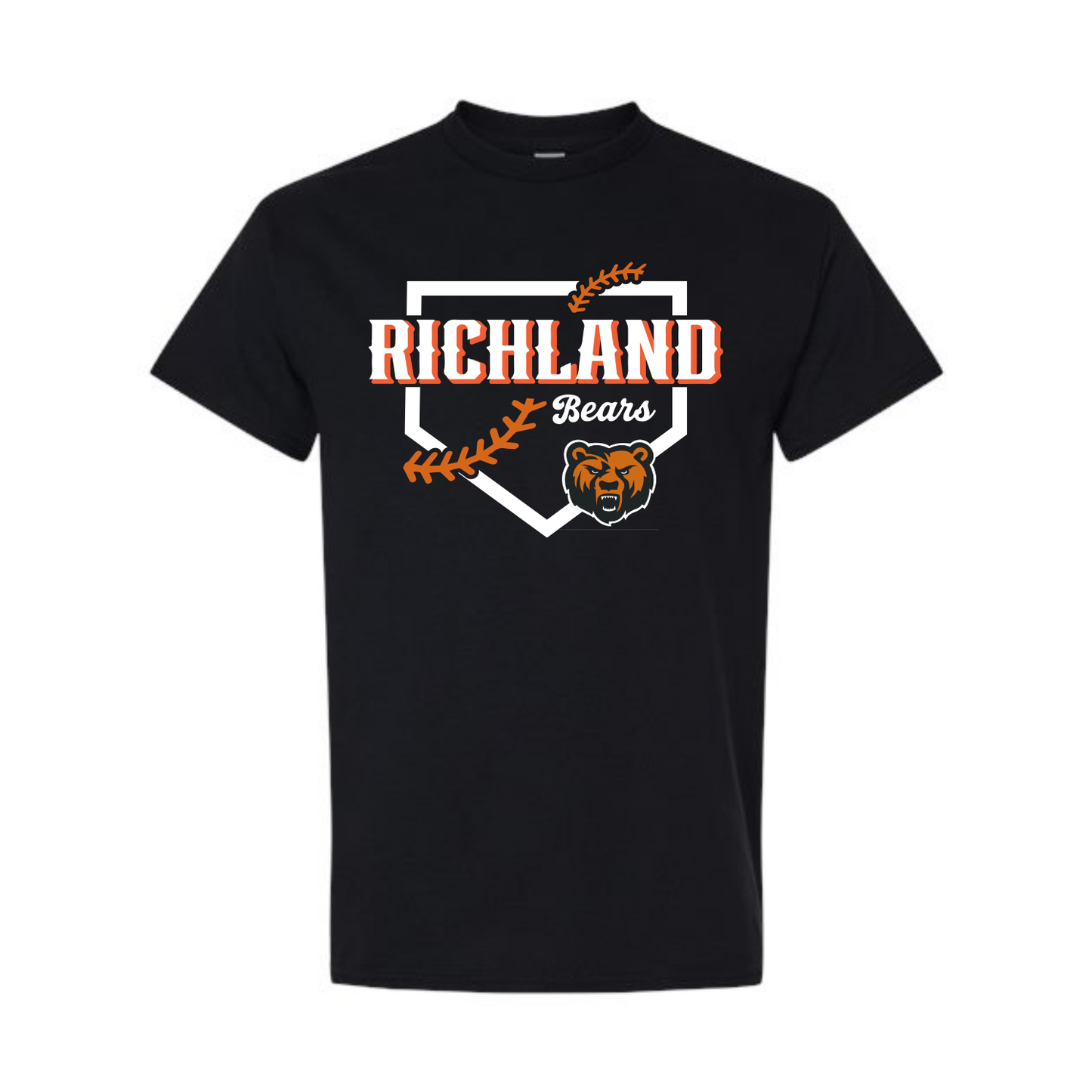 Richland Bears Baseball Graphic Tee