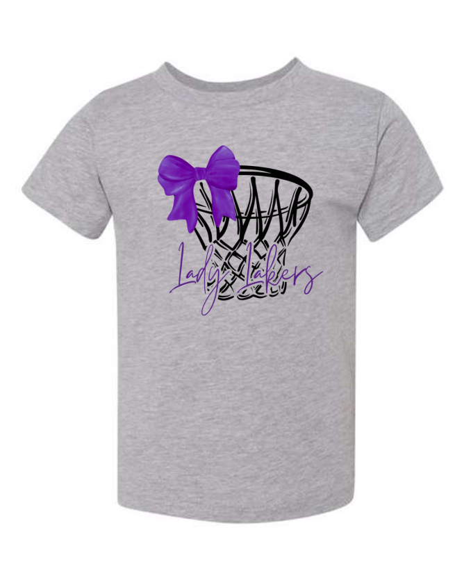 Lady Lakers Toddler/Youth Bella Canvas Tee