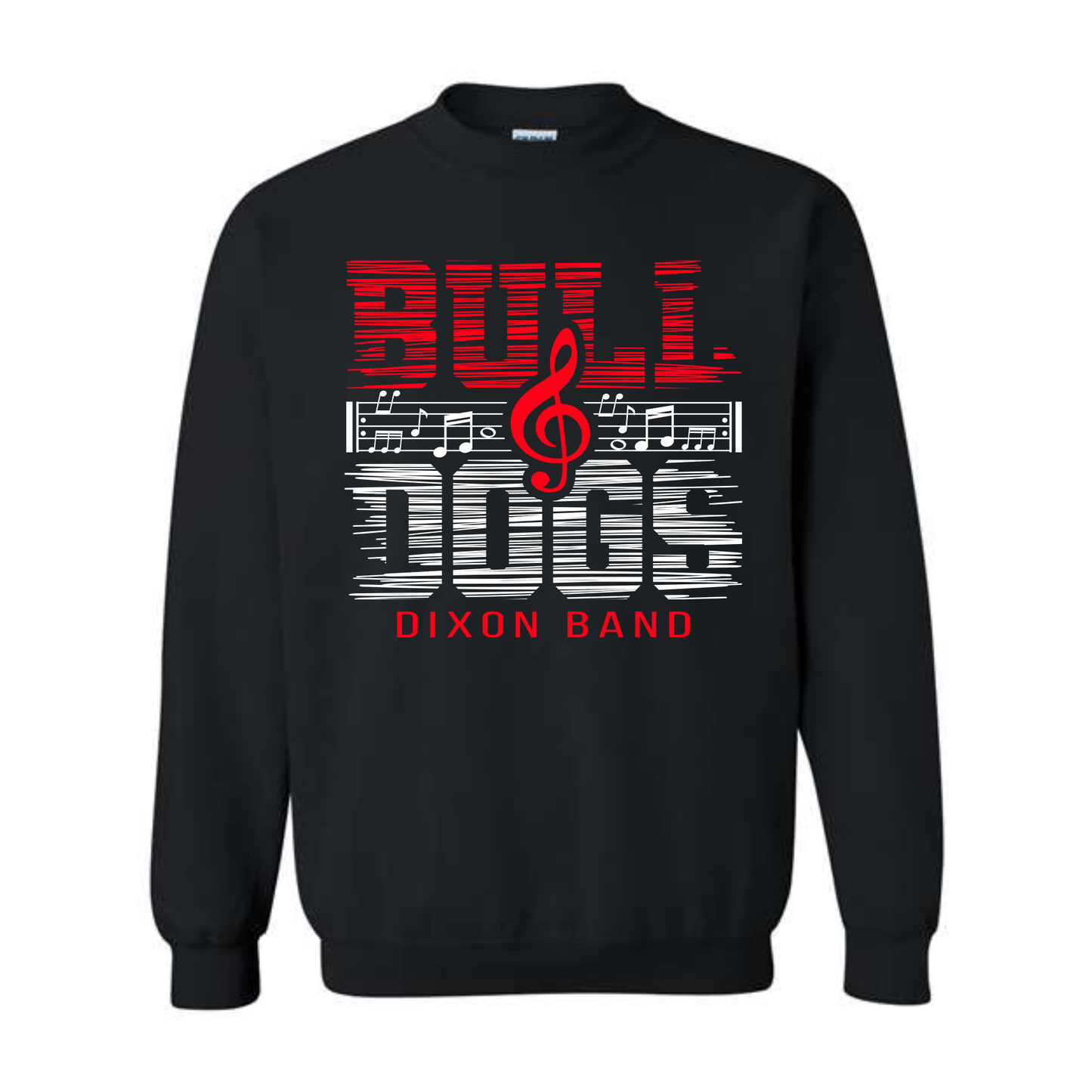 Dixon Band Crewneck-Black V2