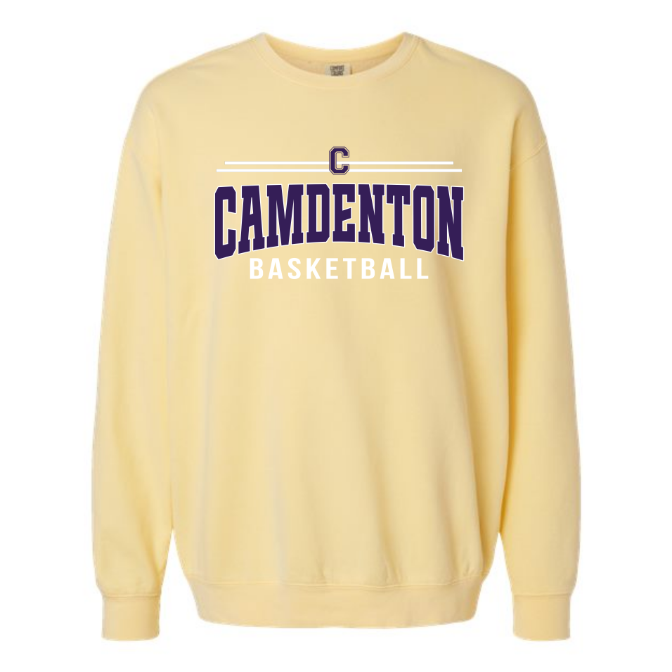 Camdenton Basketball Comfort Colors Sweatshirt