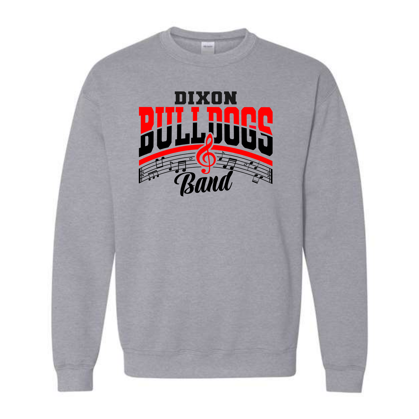 Dixon Band Crewneck-Gray