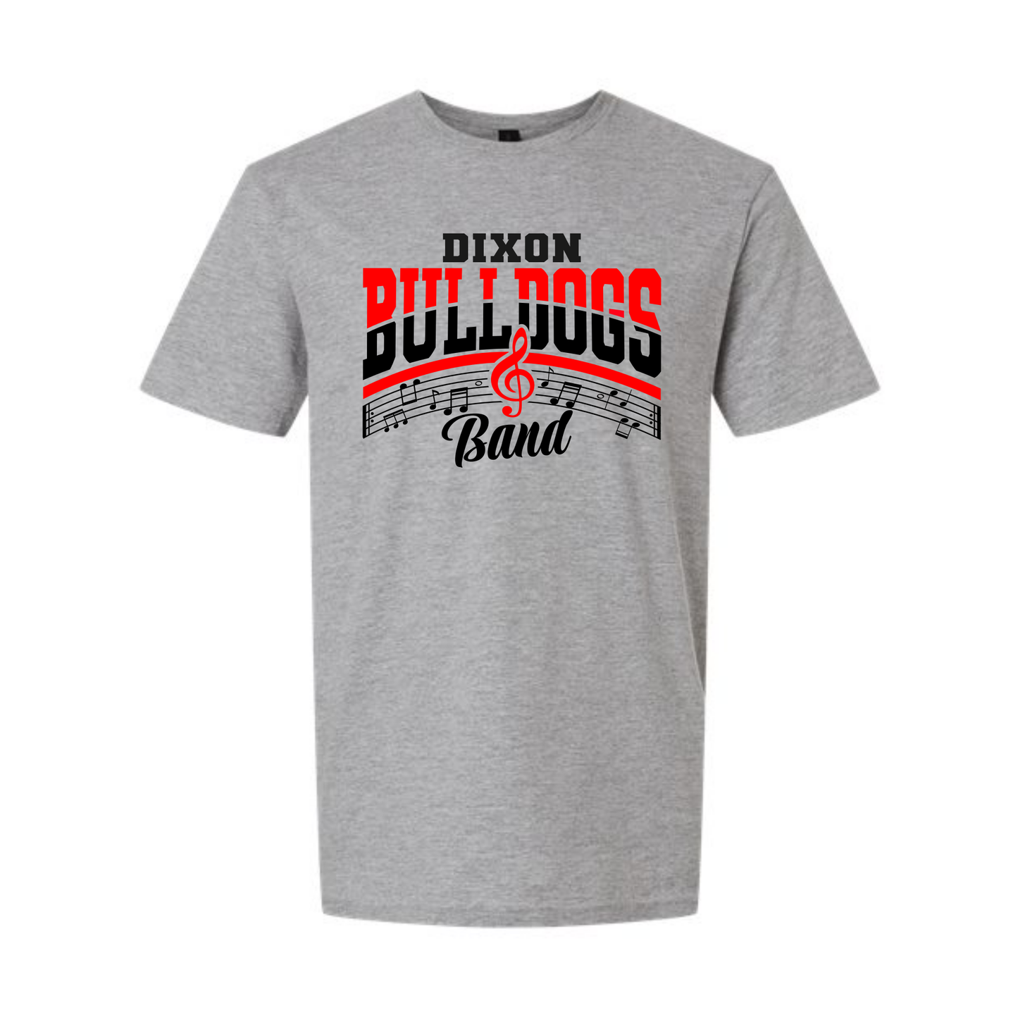 Dixon Band Tee- Gray V2