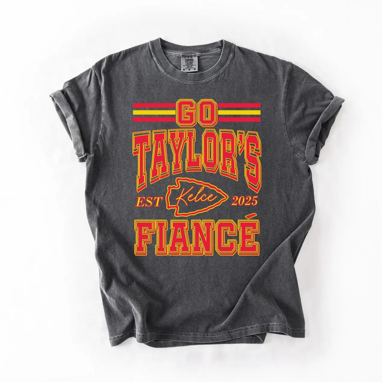 Go Taylor's Fiancé Tee I Kelce Football Game Day Shirt I Available in Sweatshirts and Plus Sizes