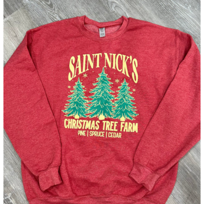 St. Nicks Christmas Tree Farm Sweatshirt