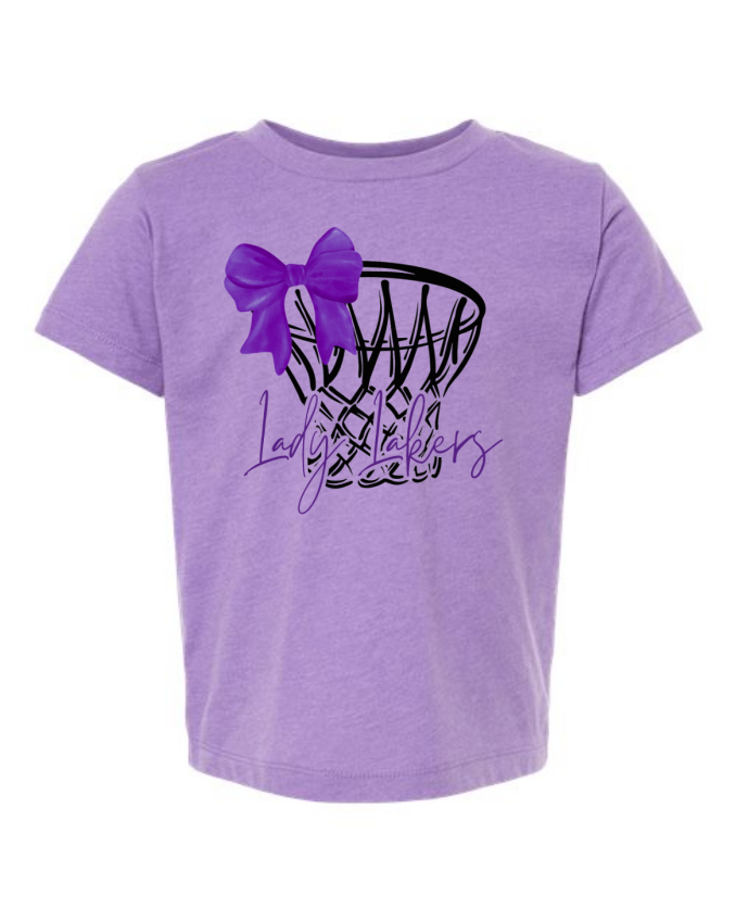 Lady Lakers Toddler/Youth Bella Canvas Tee