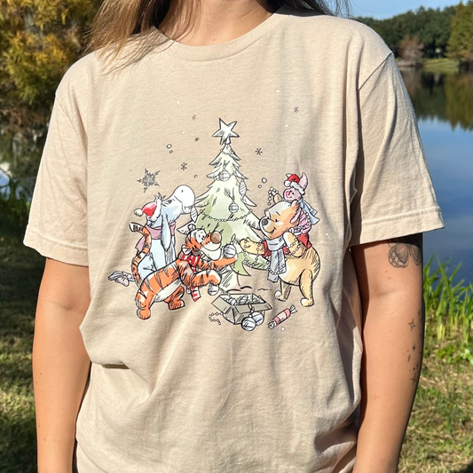 Winnie The Pooh Christmas Time Tee
