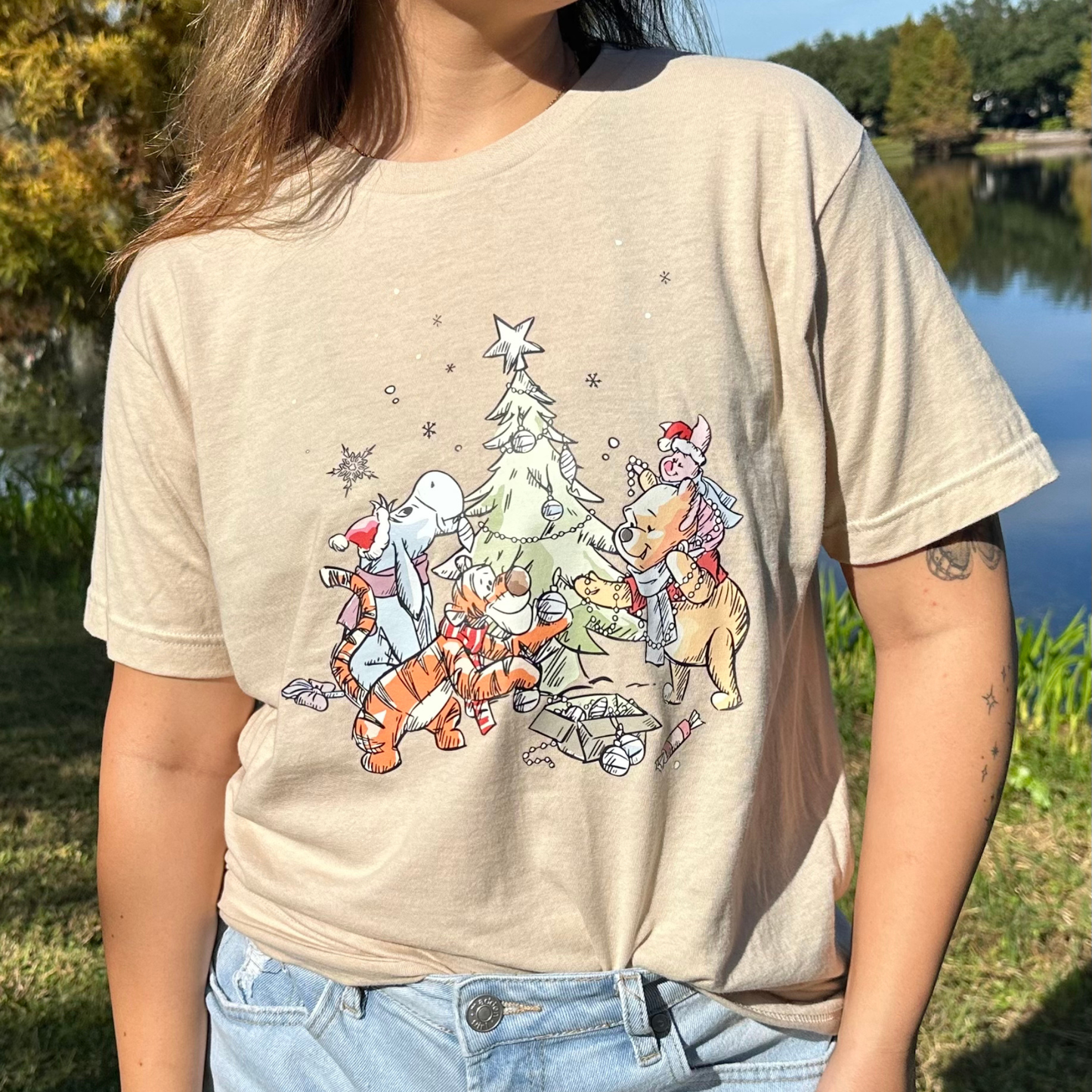 Winnie The Pooh Christmas Time Tee