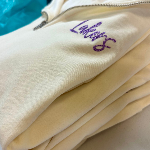 Customized School Spirit Quarter Zip Sweatshirt