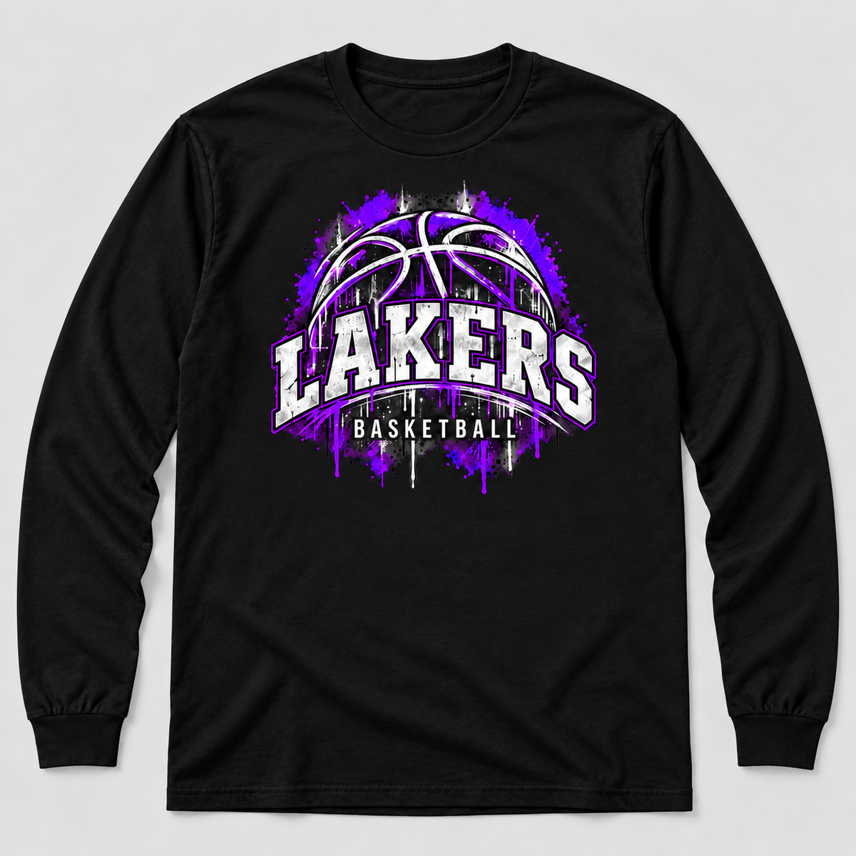 Laker Basketball Gildan Tee, Long sleeve, or Sweatshirt