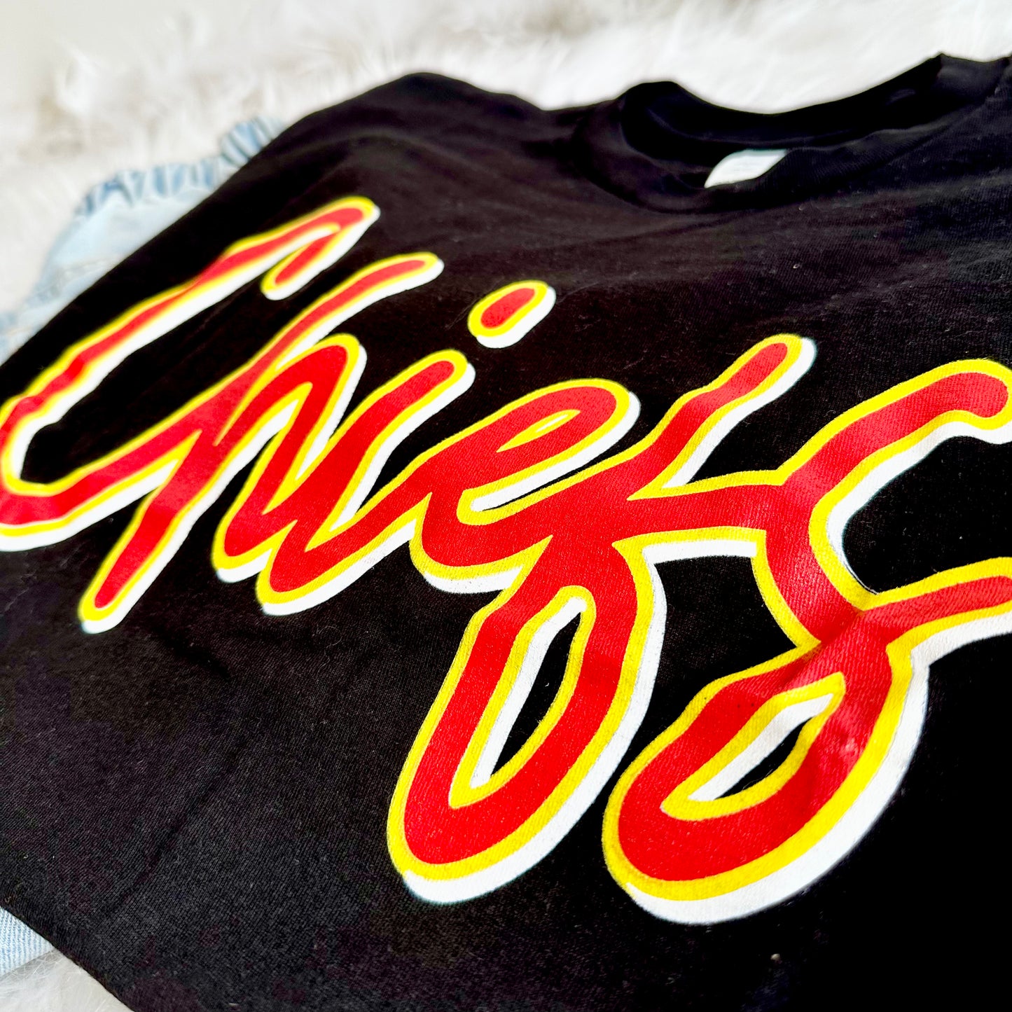 Chiefs Script Tee I Kansas City Football Game Day Shirt I Available in Sweatshirt