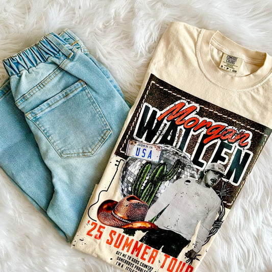Morgan Wallen Summer Tour Comfort Colors Tee I Country Music Concert Shirt I Available in Sweatshirt