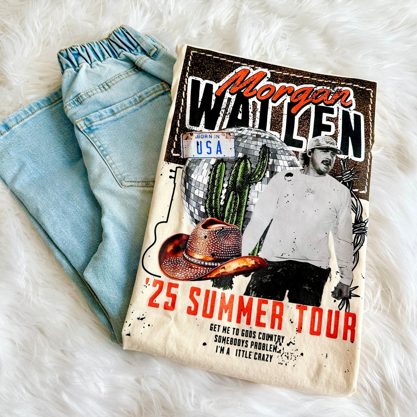 Morgan Wallen Summer Tour Comfort Colors Tee I Country Music Concert Shirt I Available in Sweatshirt