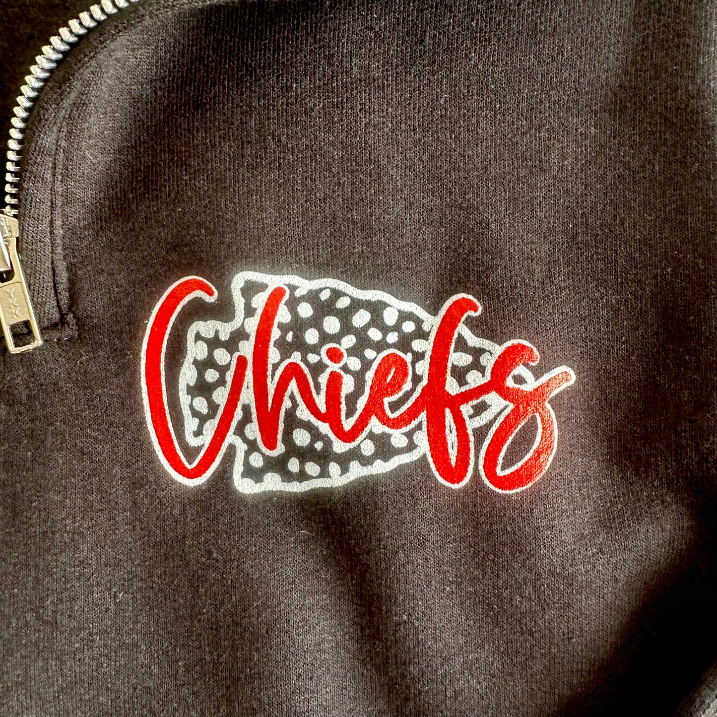 Kansas City Chiefs Quarter-Zip Pullover - Chiefs Game Day Sweatshirt