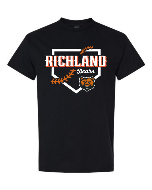 Richland Bears Baseball Graphic Tee