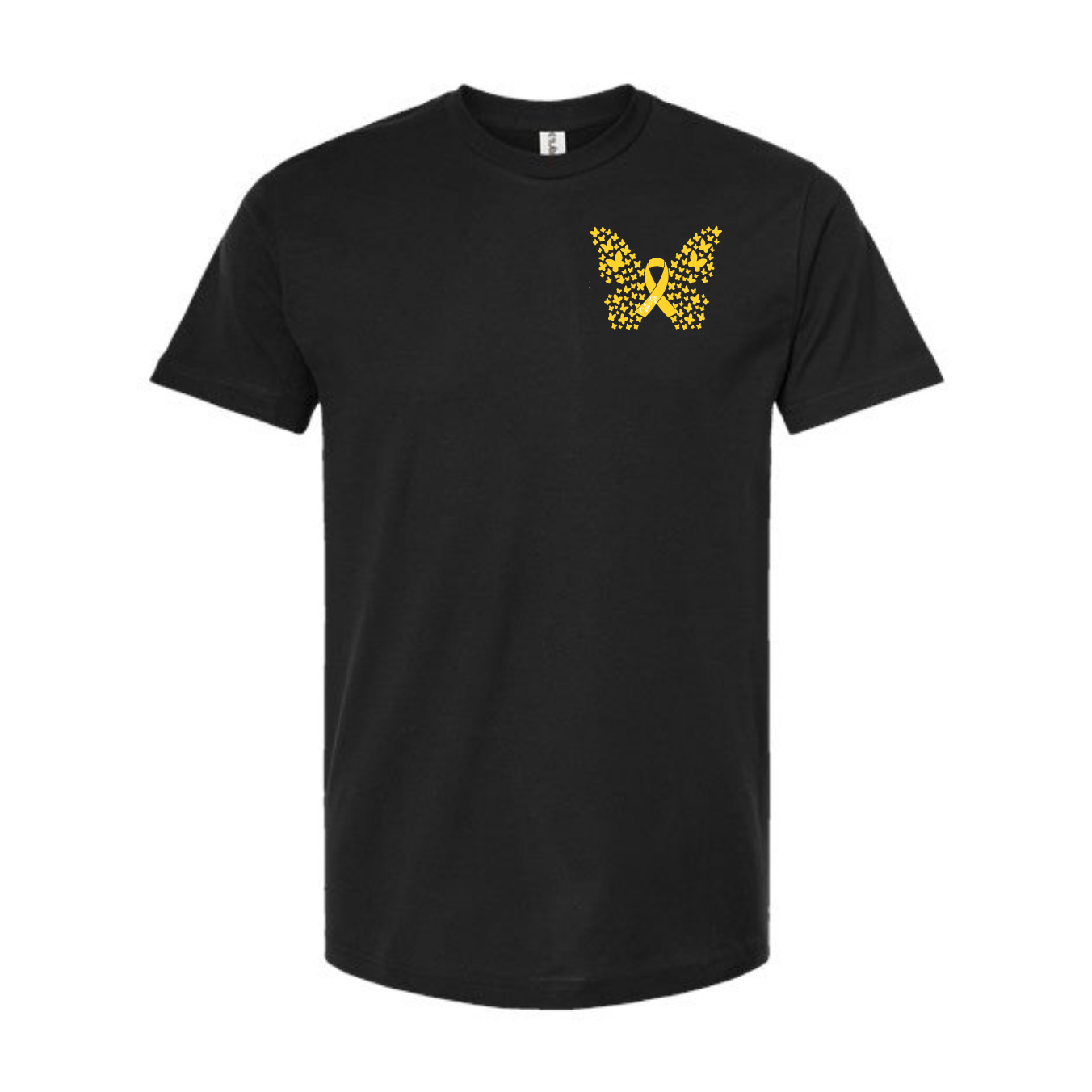 Childhood Cancer Awareness Tee (Black)