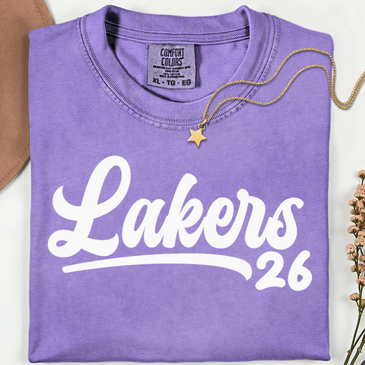 Lakers 26 Comfort Colors