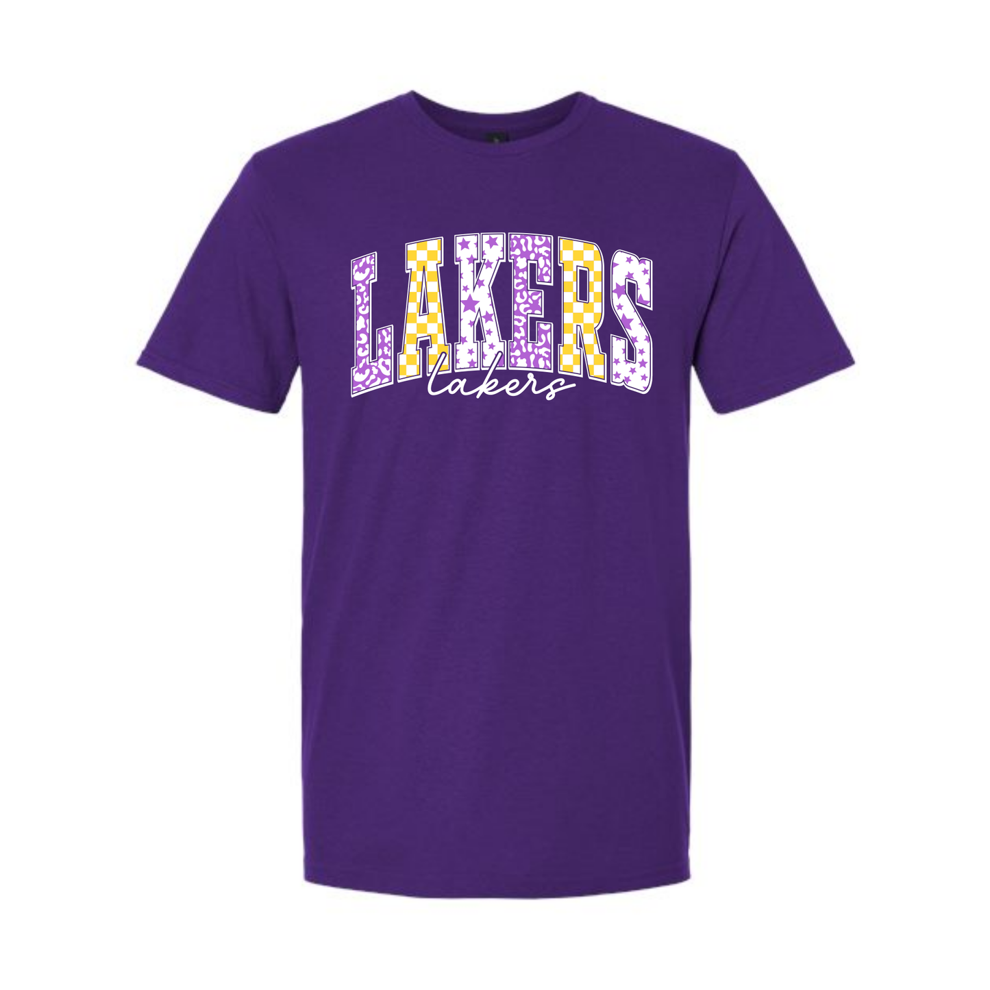 Dark Purple LAKERS T-Shirt